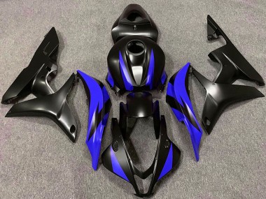 Cheap 2007-2008 Honda CBR600RR Motorcycle Fairing - Blue Matte Black Canada