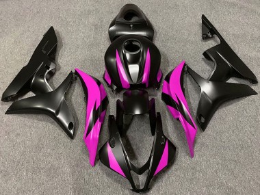 Cheap 2007-2008 Honda CBR600RR Motorcycle Fairing - Pink Matte Black Canada