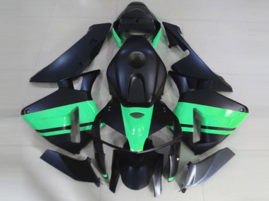 Cheap 2005-2006 Honda CBR600RR Motorcycle Fairings - Matte Black Special Green Canada