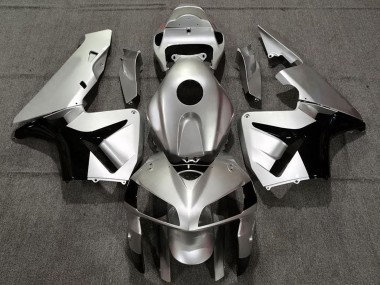 Cheap 2005-2006 Honda CBR600RR Motorcycle Fairings - Matte Silver and Black Canada