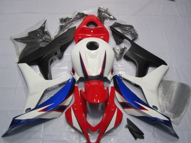 Cheap 2007-2008 Honda CBR600RR Motorcycle Fairings - White Red Blue Matte Black OEM Style Canada
