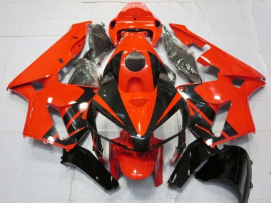 Cheap 2005-2006 Honda CBR600RR Motorcycle Fairings - Red Black Stripe Canada
