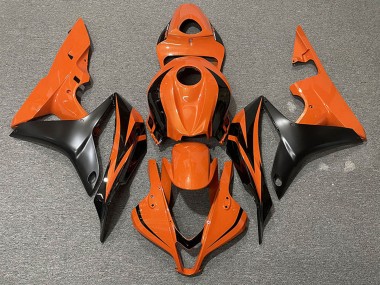Cheap 2007-2008 Honda CBR600RR Motorcycle Fairings - Orange Matte Black OEM Style Canada