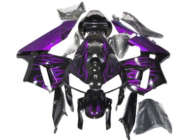 Cheap 2005-2006 Honda CBR600RR Motorcycle Fairings - Purple Flame Canada