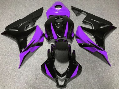 Cheap 2007-2008 Honda CBR600RR Motorcycle Fairings - Purple Glossy Black Matte Black Canada