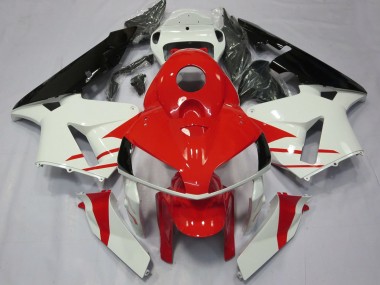 Cheap 2005-2006 Honda CBR600RR Motorcycle Fairings - White Red Black Canada