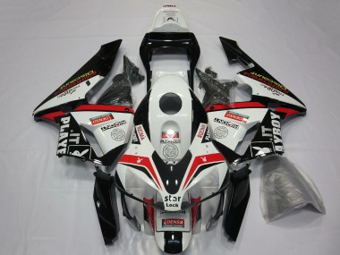 Cheap 2003-2004 Honda CBR600RR Motorcycle Fairings - White Red Glossy Black Playboy Canada
