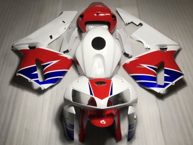 Cheap 2005-2006 Honda CBR600RR Motorcycle Fairings - White Red Blue Canada