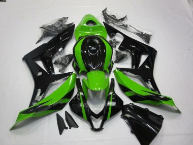 Cheap 2007-2008 Honda CBR600RR Motorcycle Fairings - Green Glossy Black Canada