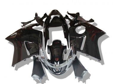 Cheap 1996-2007 Honda CBR1100XX Blackbird Motorcycle Fairings - Glossy Black Grey Canada