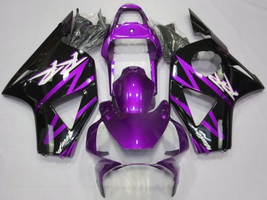 Cheap 2002-2003 Honda CBR954RR Motorcycle Fairing - Purple Glossy Black Canada