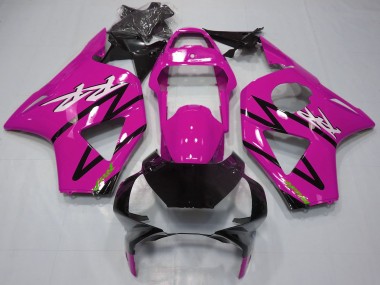 Cheap 2002-2003 Honda CBR954RR Motorcycle Fairing Kits - Pink Glossy Black Canada