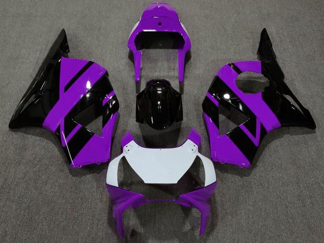 2002-2003 Honda CBR954RR Motorcycle Fairings - Purple White Glossy Black OEM Style Canada