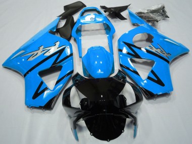 Cheap 2002-2003 Honda CBR954RR Motorcycle Fairings - Light Blue Glossy Black CBR Style Canada