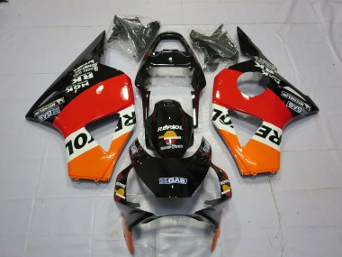 Cheap 2002-2003 Honda CBR954RR Motorcycle Fairings - Orange White Red Black Repsol Canada