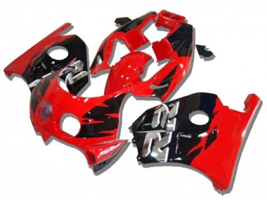 Cheap 1990-1998 Honda CBR250RR Motorcycle Fairings - Red Glossy Black Silver RR Canada