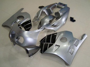 Cheap 1990-1998 Honda CBR250RR Motorcycle Fairings - Silver Glossy Black Canada