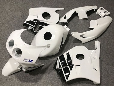 Cheap 1990-1998 Honda CBR250RR Motorcycle Fairings - White Glossy Black Canada