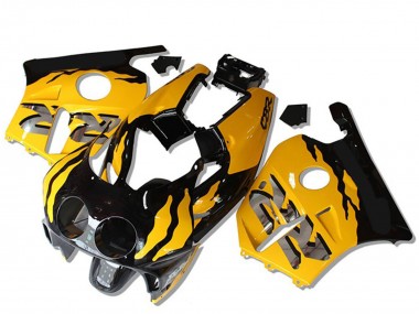 Cheap 1990-1998 Honda CBR250RR Motorcycle Fairings - Yellow Glossy Black RR Canada