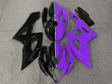 Cheap 2005-2006 Suzuki GSXR 1000 Motorcycle Fairings - Glossy Black and Purple Canada