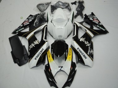 Cheap 2007-2008 Suzuki GSXR 1000 Motorcycle Fairings - White Yellow Black The Witcher Canada