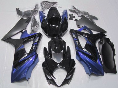 Cheap 2007-2008 Suzuki GSXR 1000 Motorcycle Fairings - Glossy Black Blue Canada