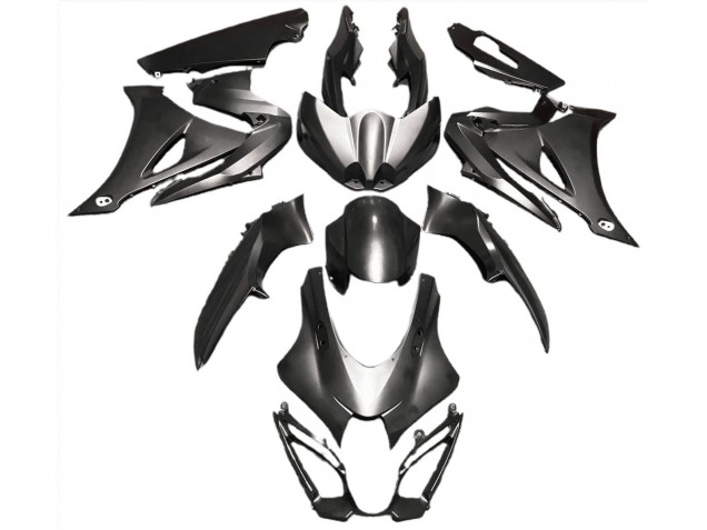 2017-2024 Suzuki GSXR 1000 Motorcycle Fairings - Glossy Grey Canada