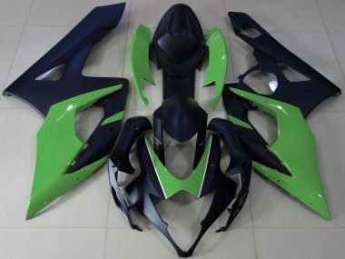 Cheap 2005-2006 Suzuki GSXR 1000 Motorcycle Fairings - Matte Black Green Canada