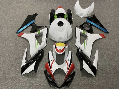 Cheap 2007-2008 Suzuki GSXR 1000 Motorcycle Fairings - White Red Yellow Blue Black Racing Canada