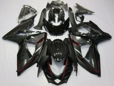 Cheap 2009-2016 Suzuki GSXR 1000 Motorcycle Fairings - Glossy Black Red Canada
