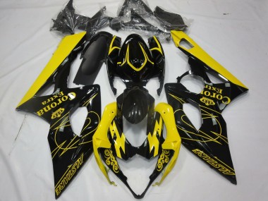 Cheap 2005-2006 Suzuki GSXR 1000 Motorcycle Fairings - Yellow Black Corona Alstare Canada