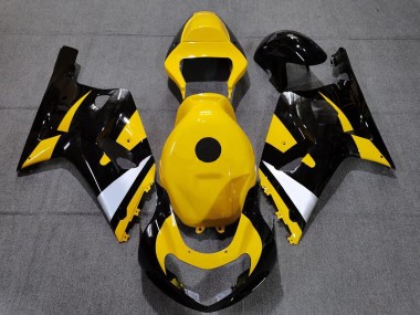 Cheap 2001-2003 Suzuki GSXR 600 / GSXR 750 Motorcycle Fairings - Yellow White Glossy Black Canada