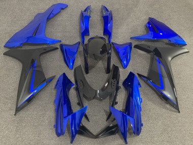 Cheap 2011-2024 Suzuki GSXR 600 / GSXR 750 Motorcycle Fairings - Blue Black Grey Canada