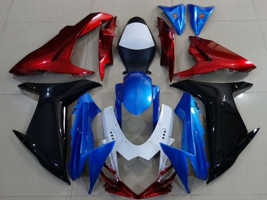 Cheap 2011-2024 Suzuki GSXR 600 / GSXR 750 Motorcycle Fairings - White Blue Red Black Canada