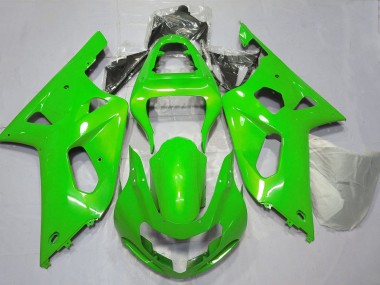 Cheap 2001-2003 Suzuki GSXR 600 / GSXR 750 Motorcycle Fairings - Green Canada