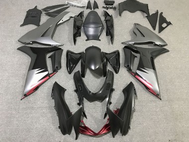Cheap 2011-2024 Suzuki GSXR 600 / GSXR 750 Motorcycle Fairings - Grey Silver Glossy Black Canada