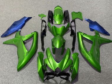 Cheap 2008-2010 Suzuki GSXR 600 / GSXR 750 Motorcycle Fairings - Green Blue Canada