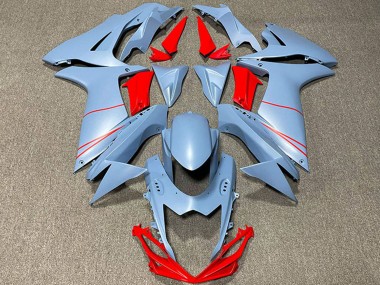 Cheap 2011-2024 Suzuki GSXR 600 / GSXR 750 Motorcycle Fairings - Matte Sky Blue Red Canada