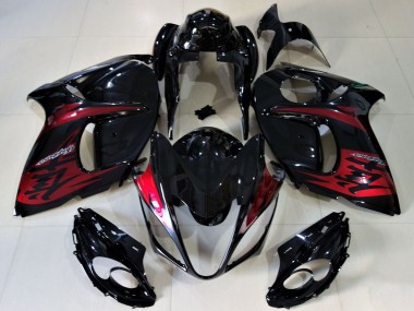 Cheap 2008-2020 Suzuki GSXR 1300 Motorcycle Fairings - Glossy Black Candy Red Canada