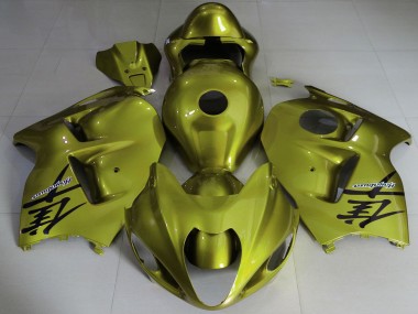 Cheap 1996-2007 Suzuki GSXR 1300 Motorcycle Fairings - Glossy Yellow Canada