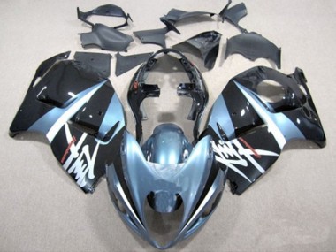 Cheap 1996-2007 Suzuki GSXR 1300 Motorcycle Fairings - Light Blue and Black Canada