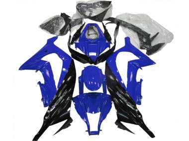 Cheap 2011-2015 Kawasaki ZX10R Motorcycle Fairing - Blue Glossy Black Canada
