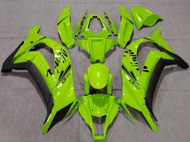Cheap 2011-2015 Kawasaki ZX10R Motorcycle Fairings - Green Matte Black Canada