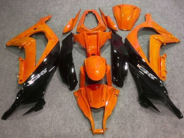 Cheap 2016-2020 Kawasaki ZX10R Motorcycle Fairings - Orange Glossy Black Canada