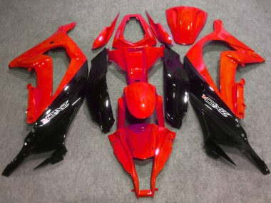 Cheap 2016-2020 Kawasaki ZX10R Abs Motorcycle Fairings - Red Glossy Black Canada