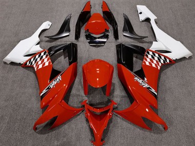 Cheap 2008-2010 Kawasaki ZX10R Motorcycle Fairings - White Red Black Canada