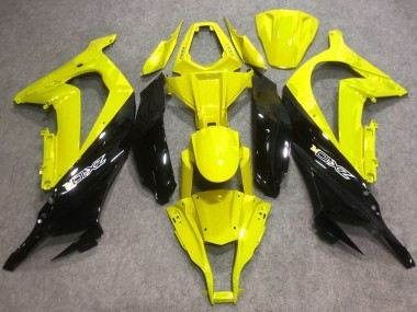 Cheap 2016-2020 Kawasaki ZX10R Motorcycle Fairings - Yellow Glossy Black Canada
