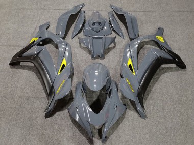 Cheap 2016-2020 Kawasaki ZX10R Motorcycle Fairings - Nardo Grey Black Yellow Canada