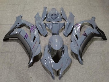 Cheap 2016-2020 Kawasaki ZX10R Motorcycle Fairings - Nardo Grey Purple Canada