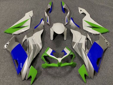 Cheap 2019-2022 Kawasaki ZX6R Motorcycle Fairings - White Silver Green Blue Canada